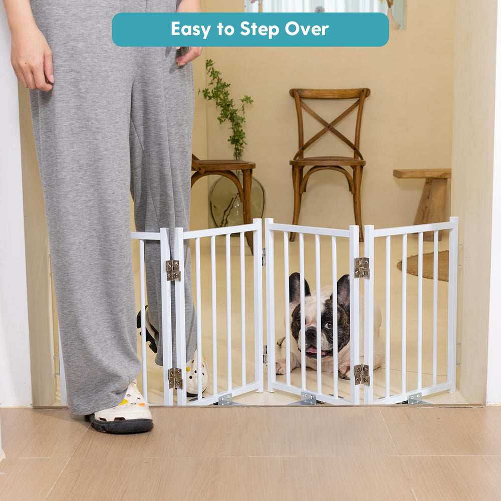 No Pawblems gate folded for compact storage and easy transport