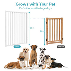 No Pawblems walk-through door offers easy access while containing pets.