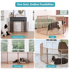 No Pawblems walk through door feature in the gate for easy access
