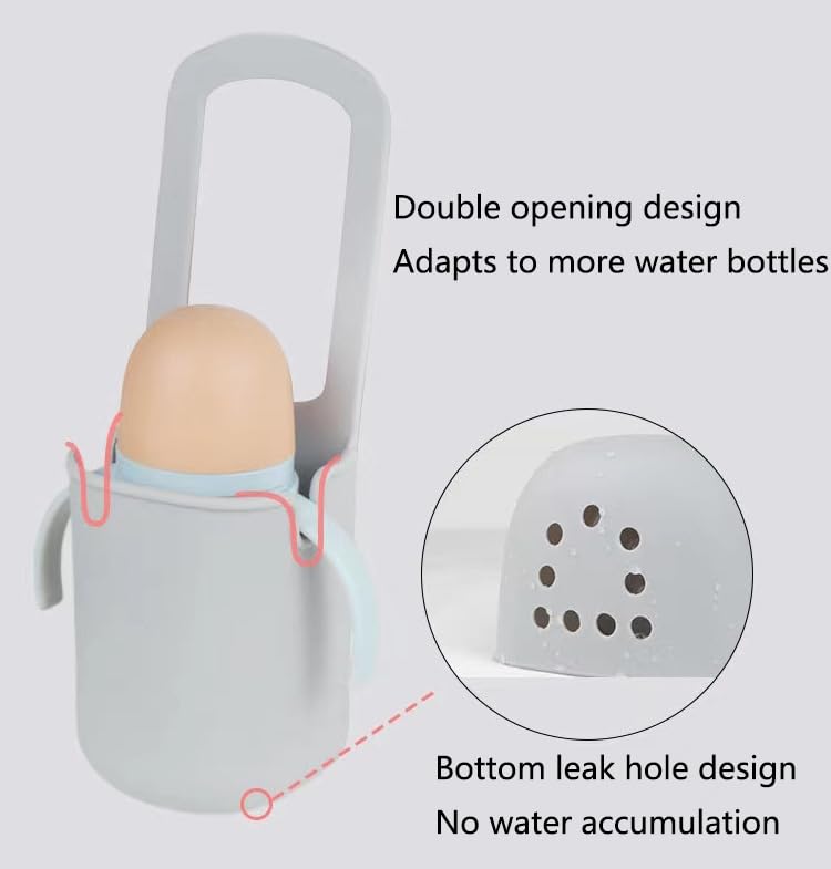 Nocessary foldable cup holder packs compactly for on-the-go adventures.
