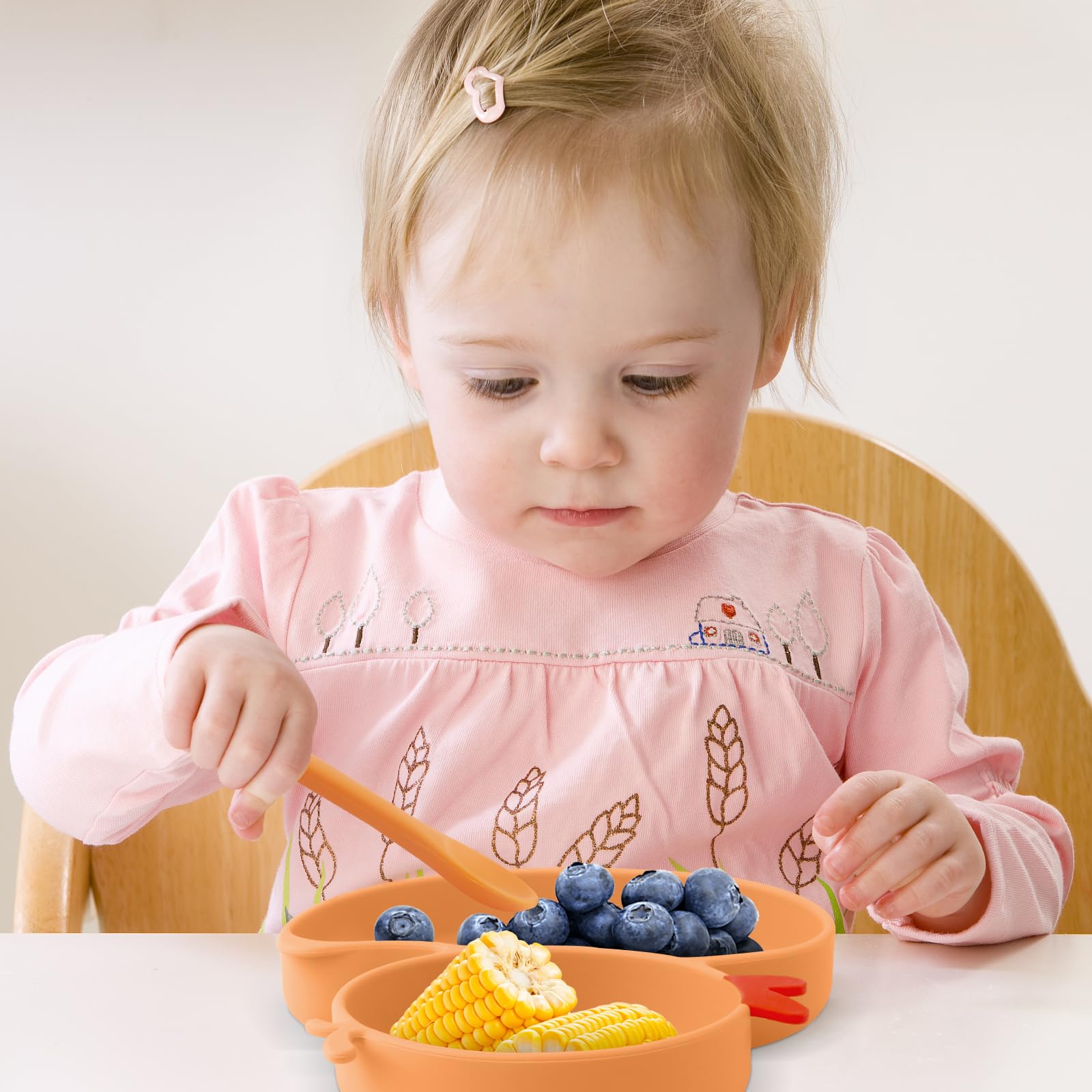 Nohlerlife dishwasher-safe plate cuts cleaning time.