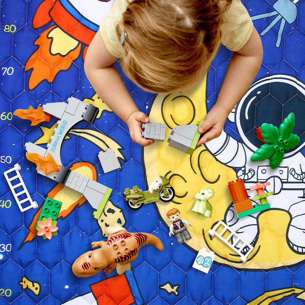 Nohlerlife safe materials CPC certified blue play mat
