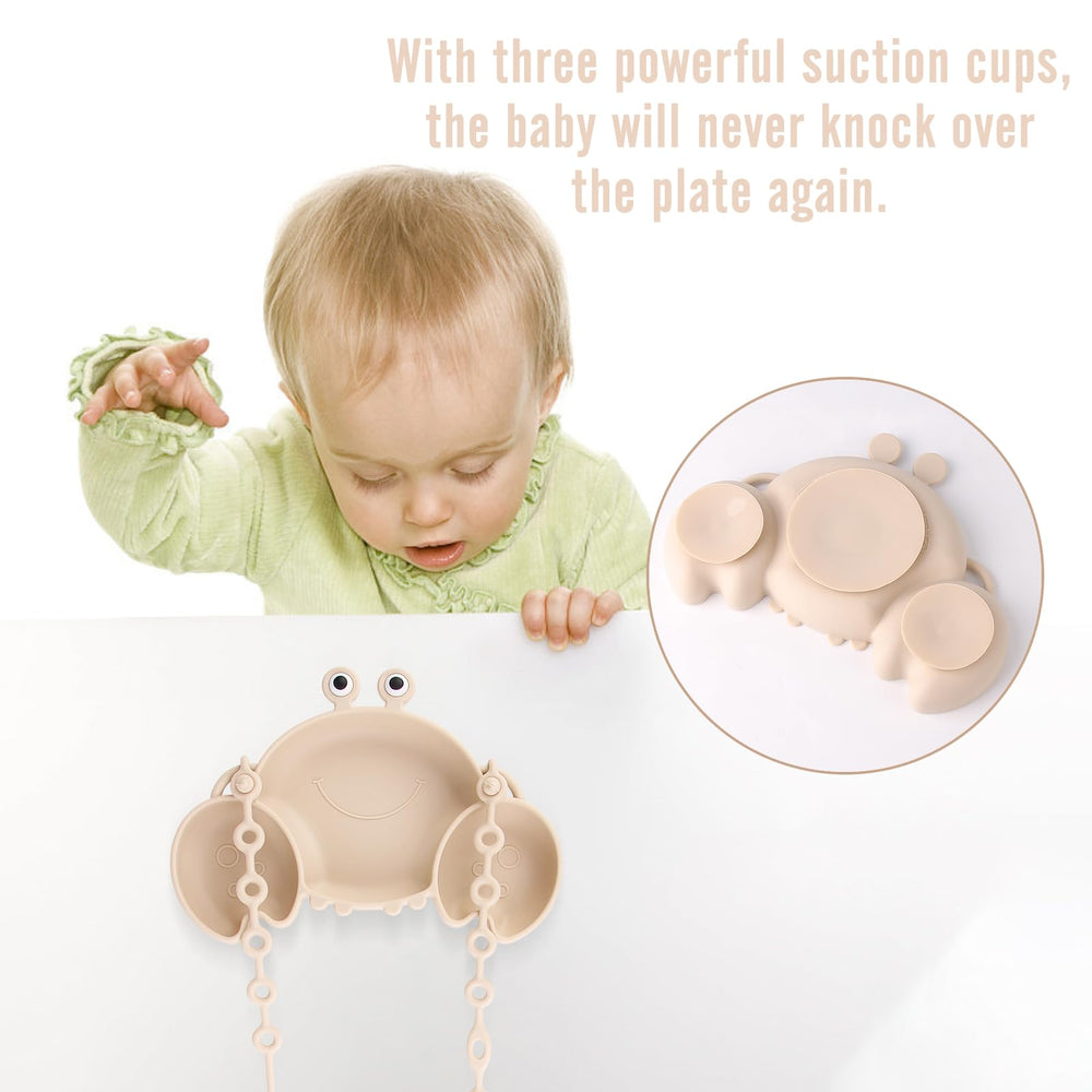 Nohlerlife open cup offers easy grip for tiny hands during sip-and-feeds.