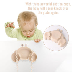 Nohlerlife open cup offers easy grip for tiny hands during sip-and-feeds.