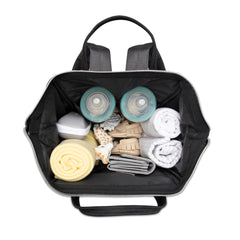 NoJo Baby Boom Gear bottle pockets inside for quick access.