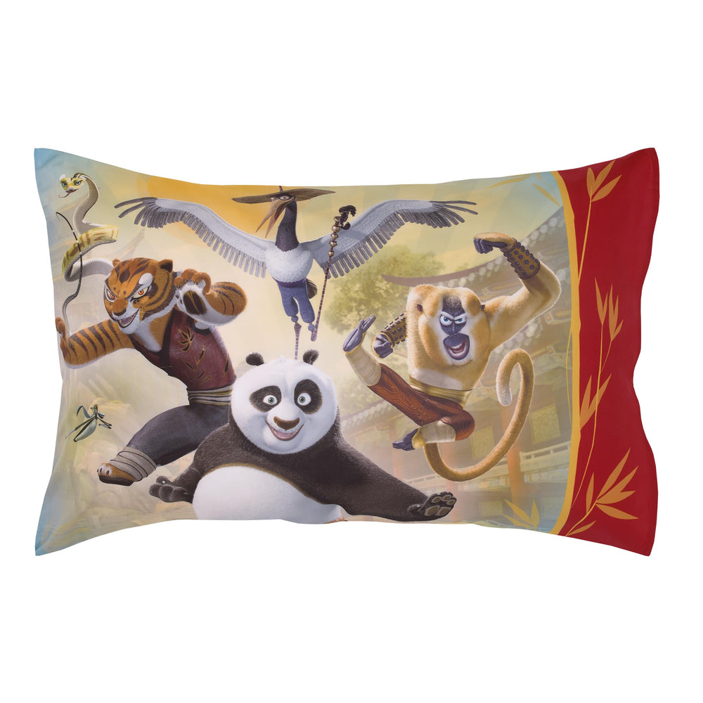 Po and friends on the NoJo bedding inspire adventurous bedtime stories