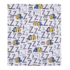 NoJo Illimuniation Lazy Minions reversible pillowcase offering versatile look