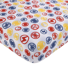 NoJo Marvel Spidey flat sheet featuring action scenes for coordinated sleep space
