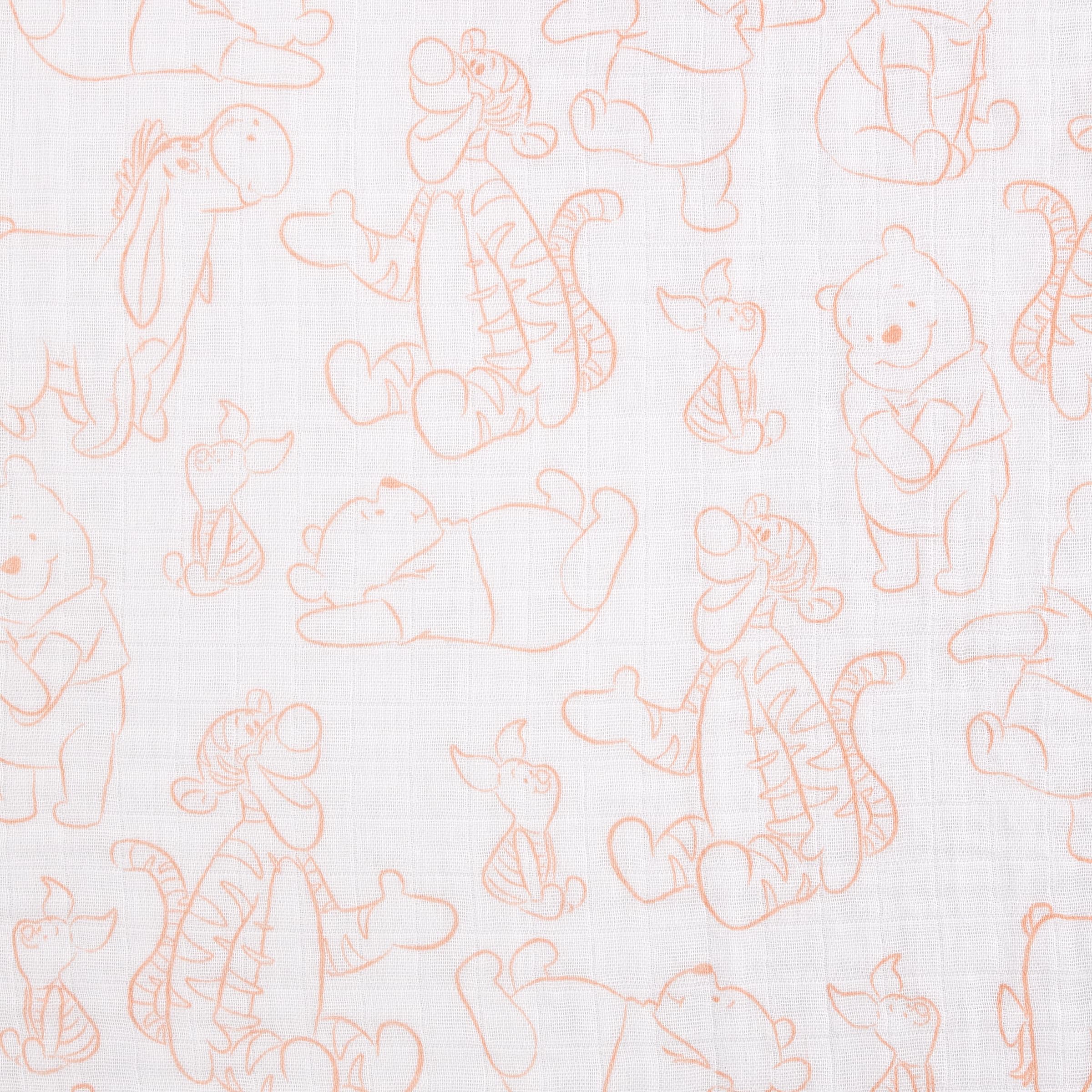 NoJo pinstripe swaddle provides a coordinating option for easy mixing and matching.