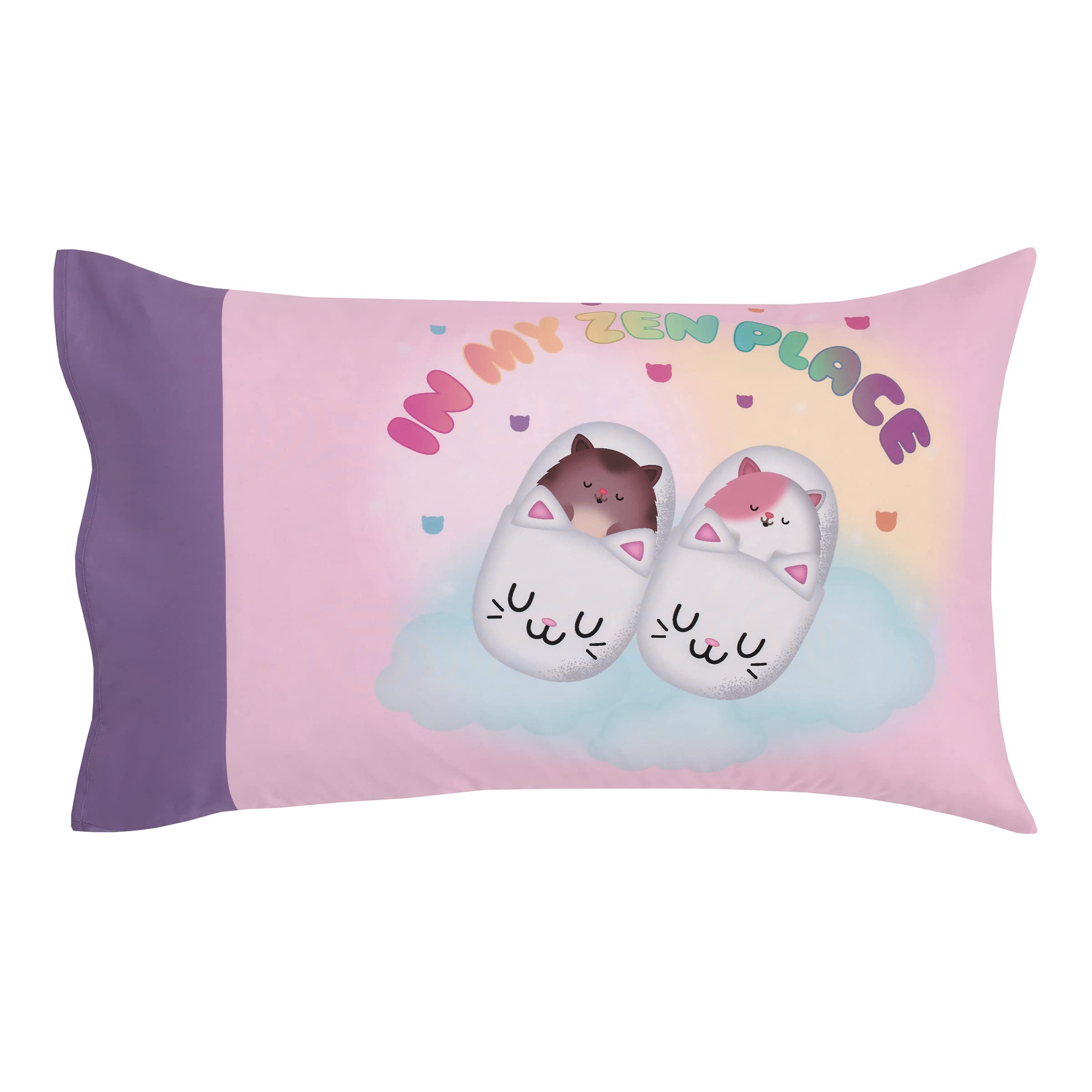 NoJo DreamWorks Gabby's Dollhouse rainbow and cloud close-up highlights kid-friendly design.