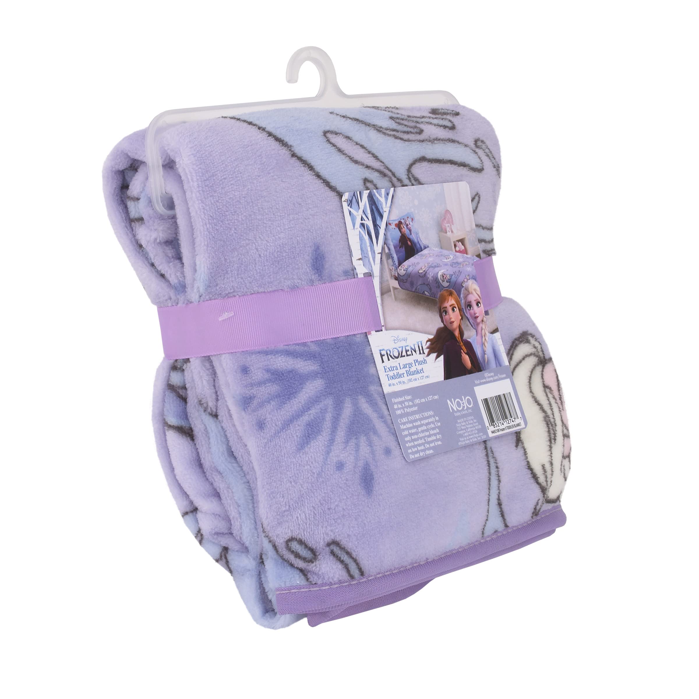 NoJo lavender pink plush fabric, ideal for travel.