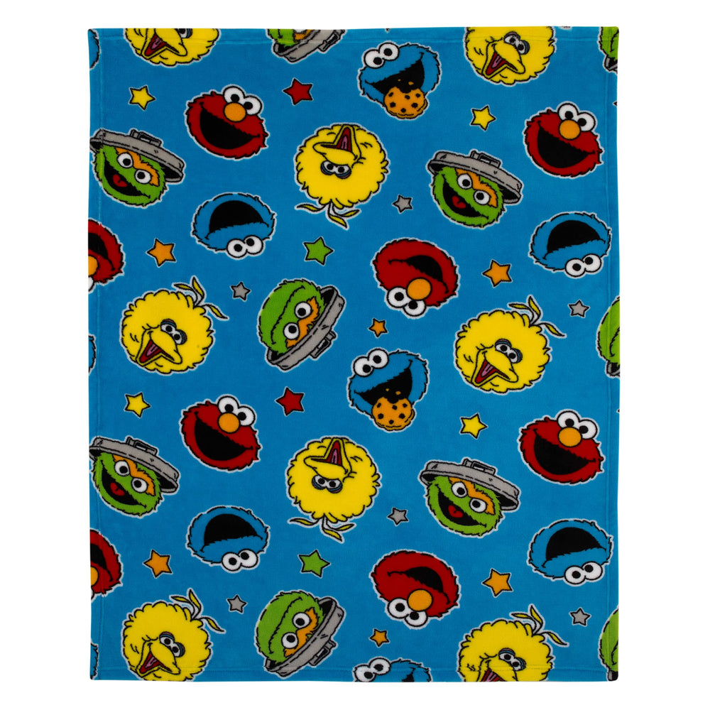 NoJo Sesame Street blanket with Big Bird for cuddly travel comfort.