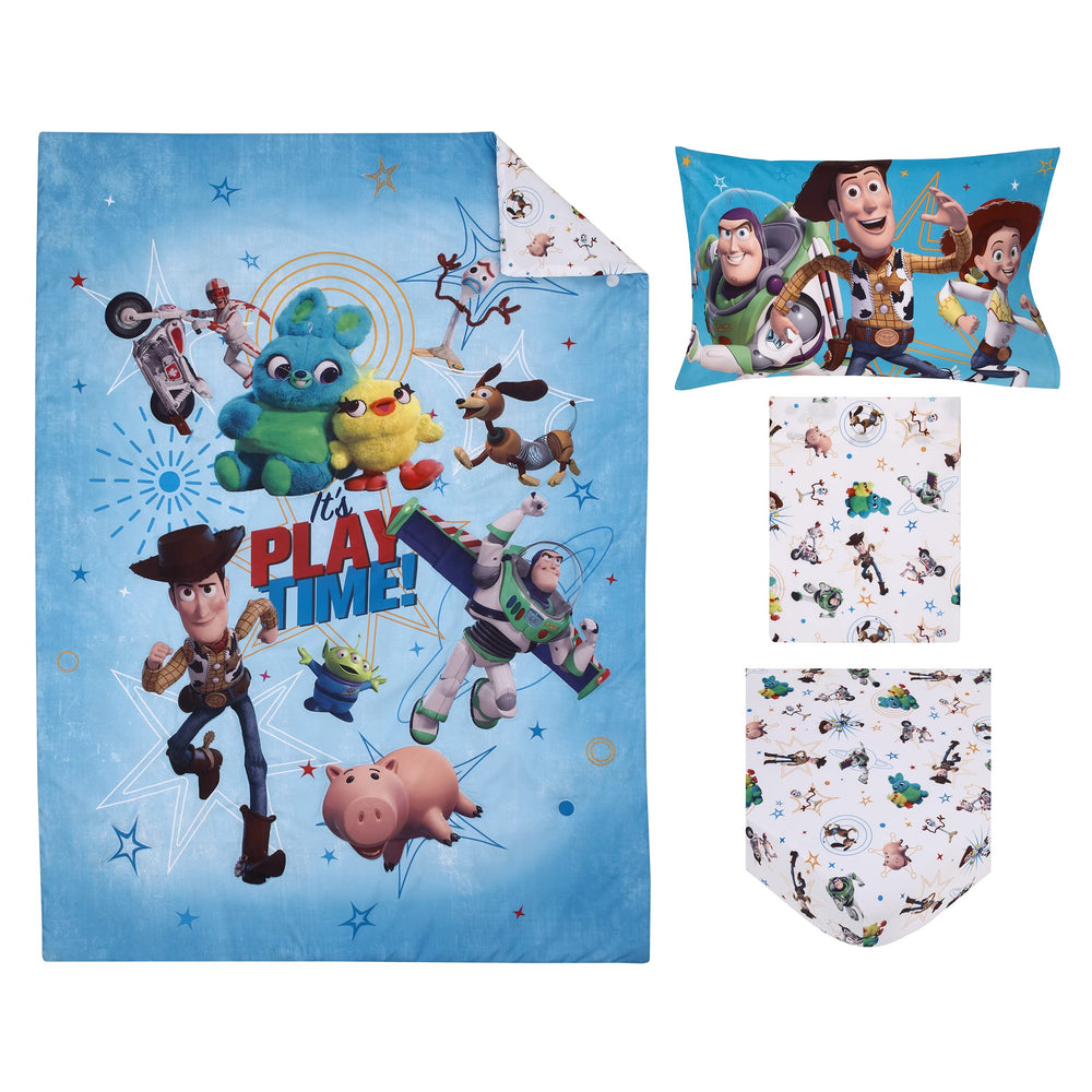 NoJo Toy Story fits standard crib/toddler mattress for easy transition
