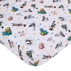 NoJo Toy Story fitted sheet pattern promotes colorful coordination for safe sleep