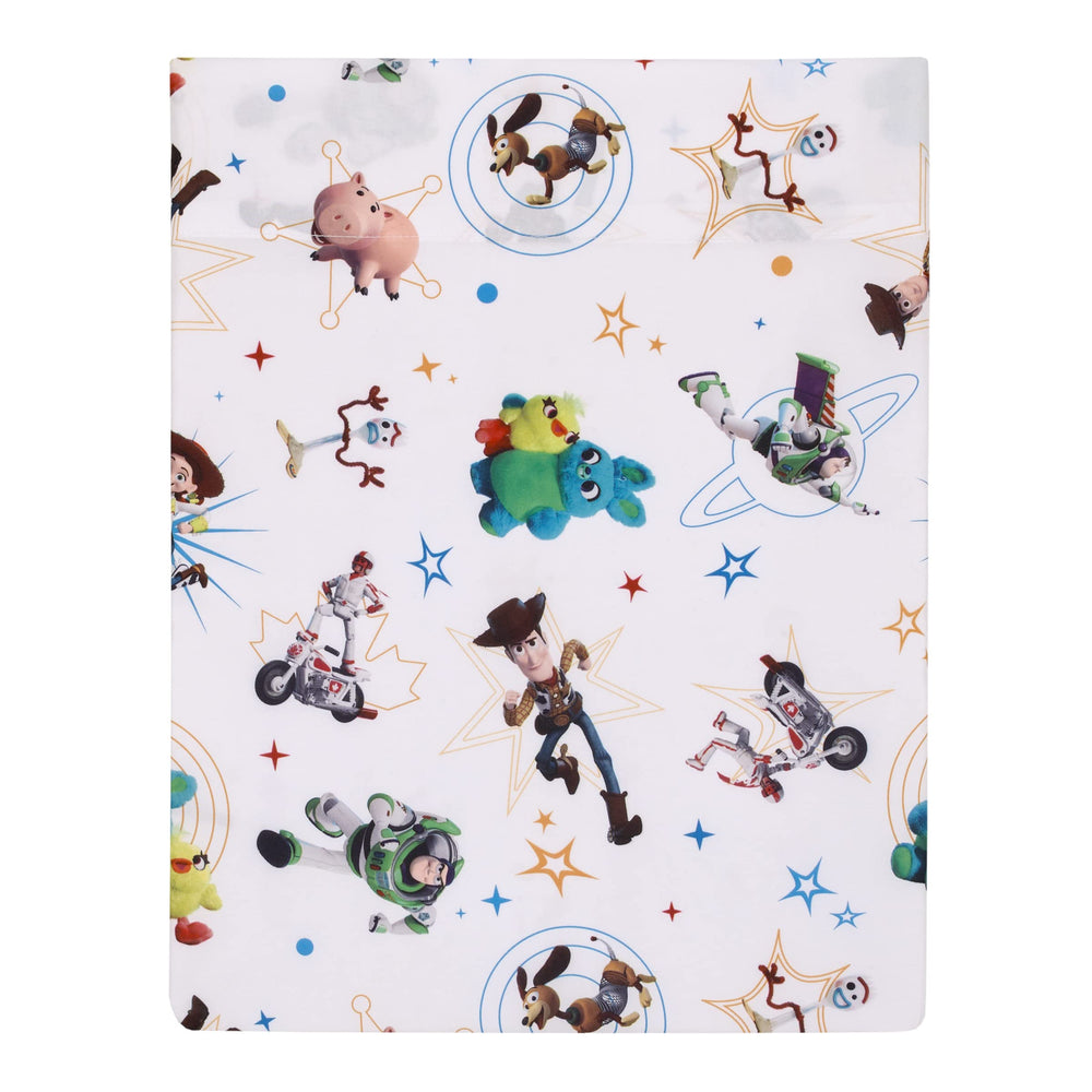 NoJo Toy Story flat sheet pattern adds playful color to bedding