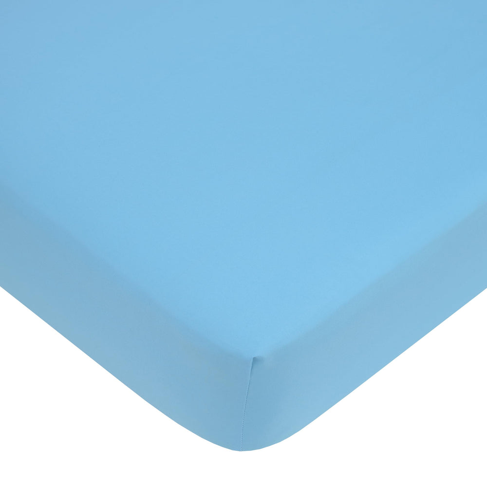 NoJo bottom sheet with full elastic for safe, snug toddler mattress fit