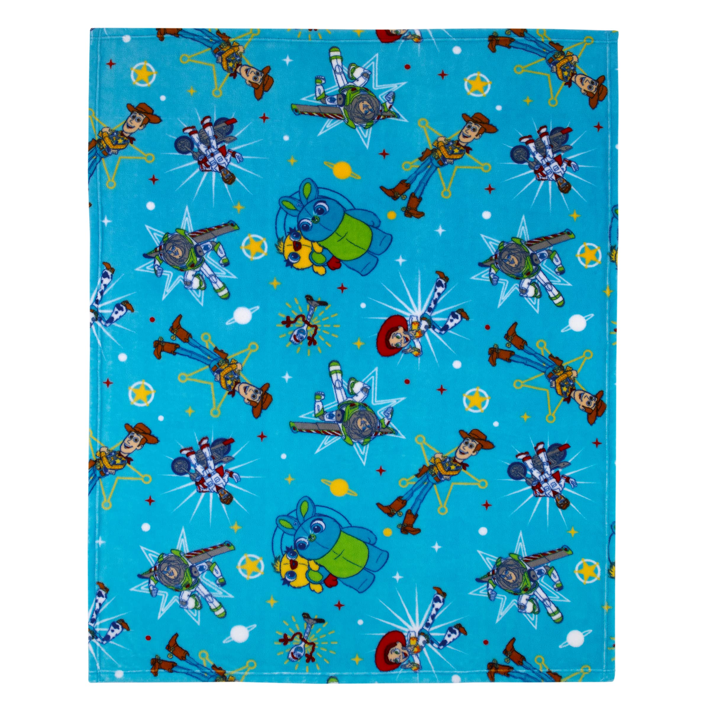 NoJo Toy Story Its Play Time blanket pattern, ideal for stroller rides