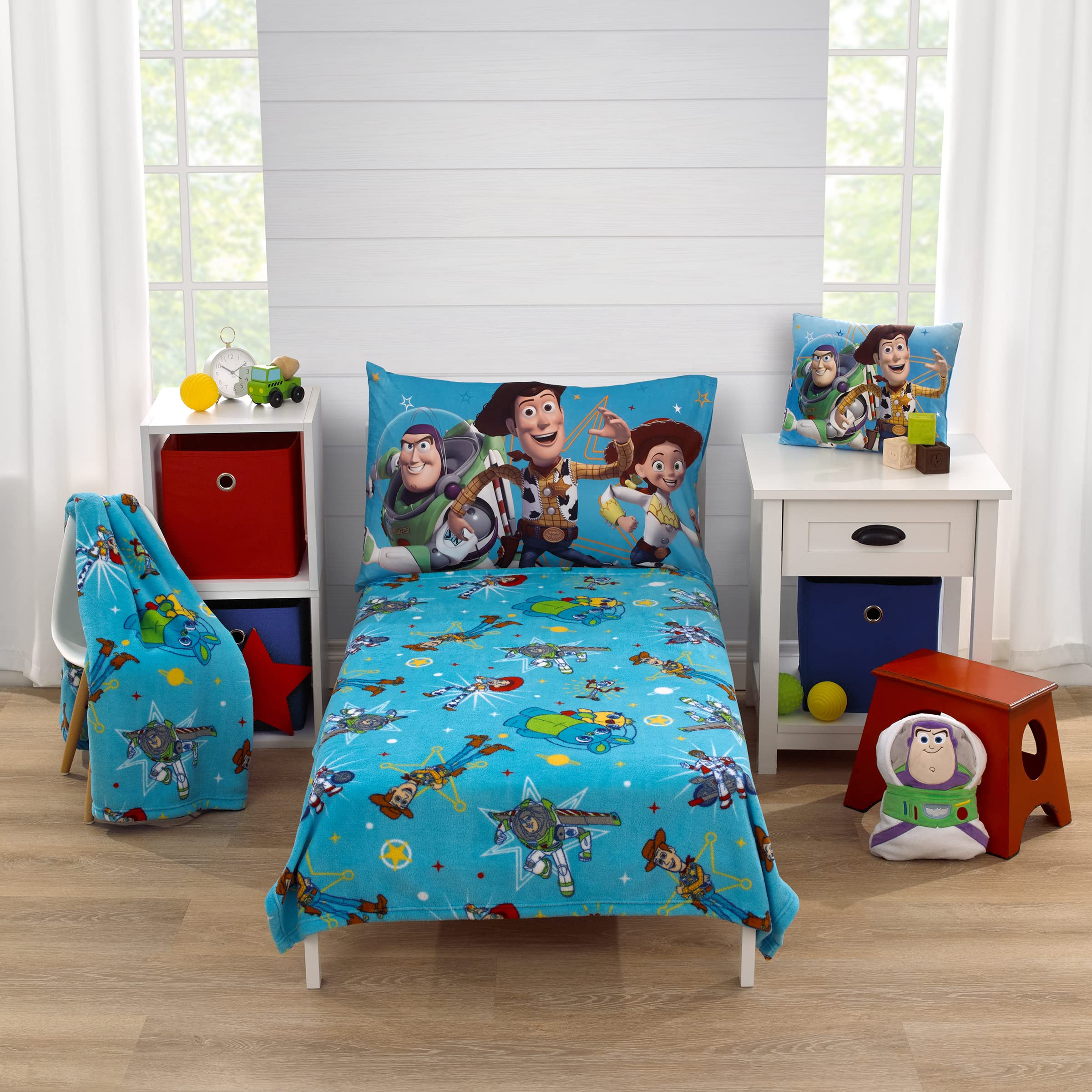 NoJo Disney Toy Story 40x50 blanket pattern, perfect nap time layer