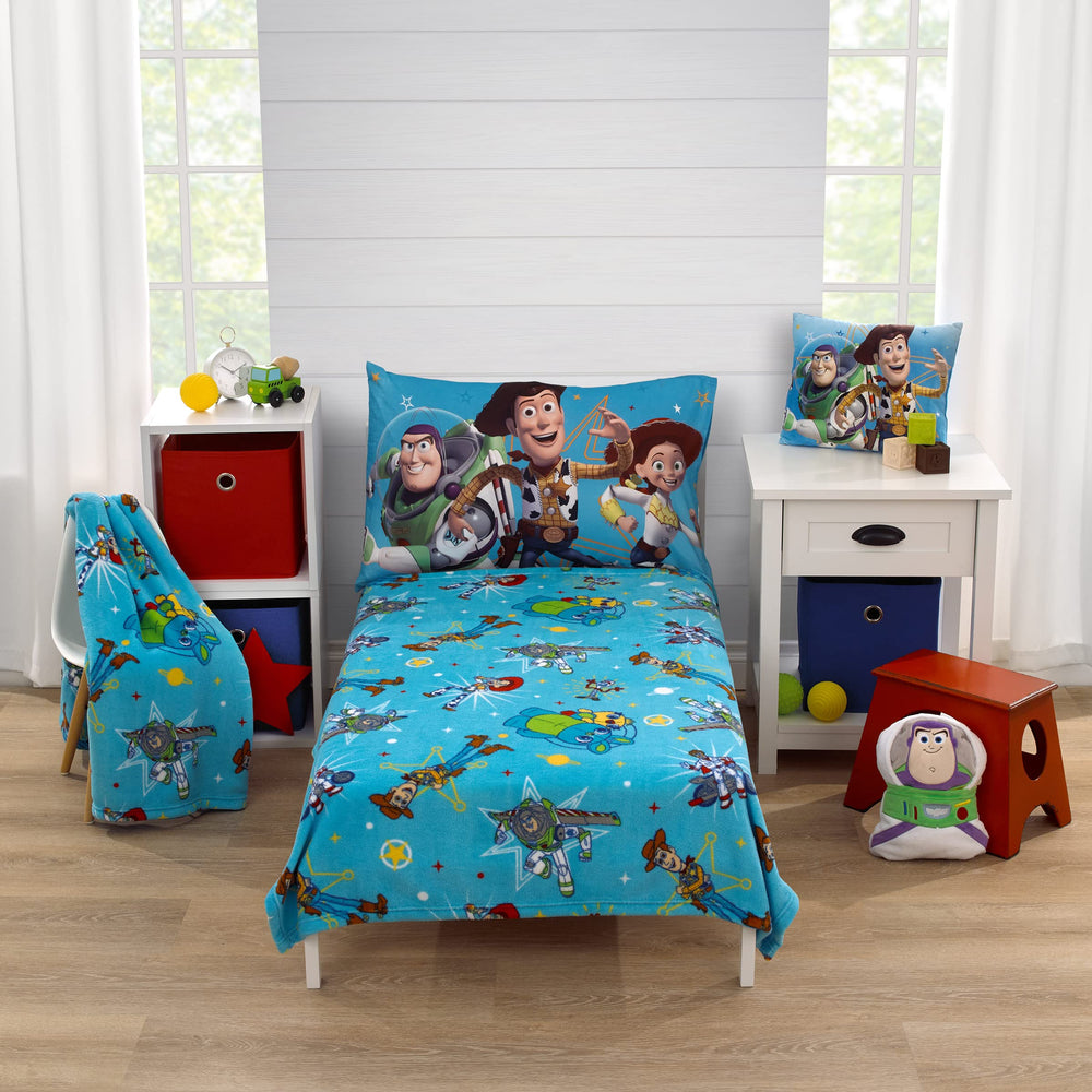 NoJo Disney Toy Story 40x50 blanket pattern, perfect nap time layer