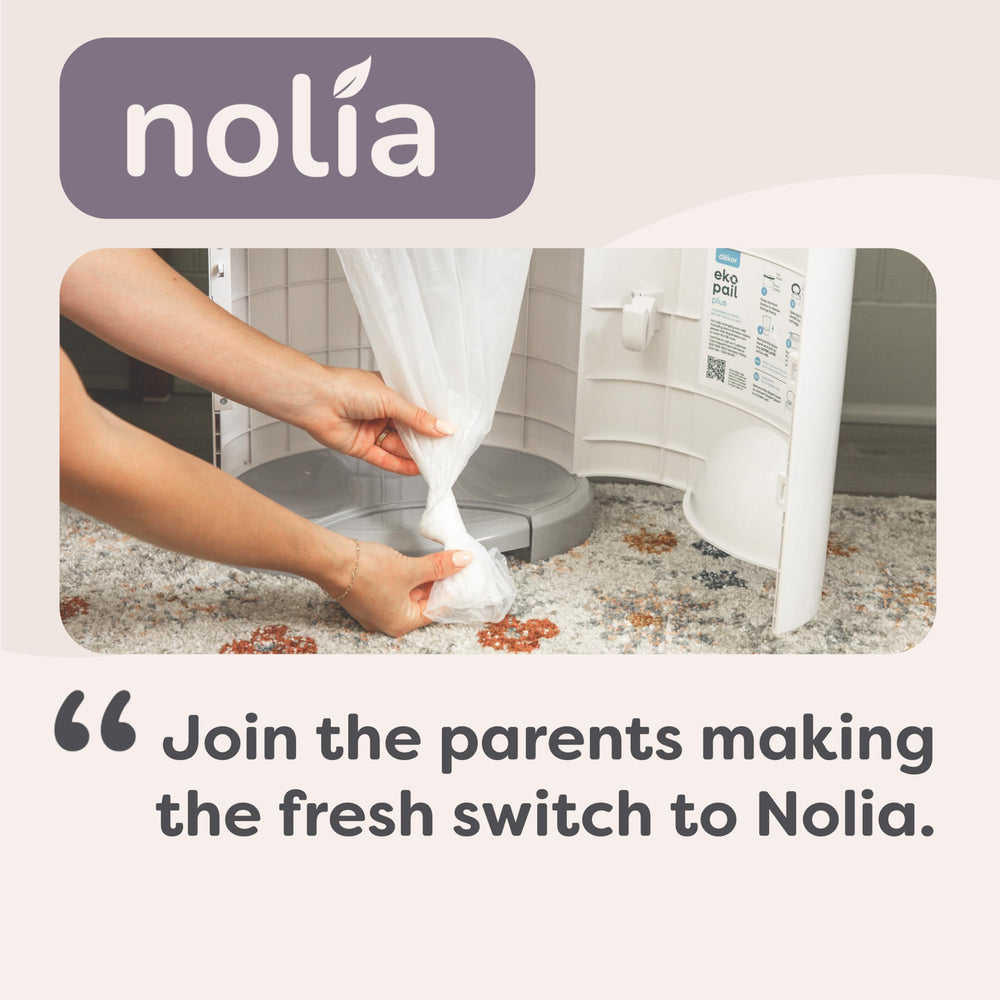 Nolia Dekor Plus refills offer better price per diaper.