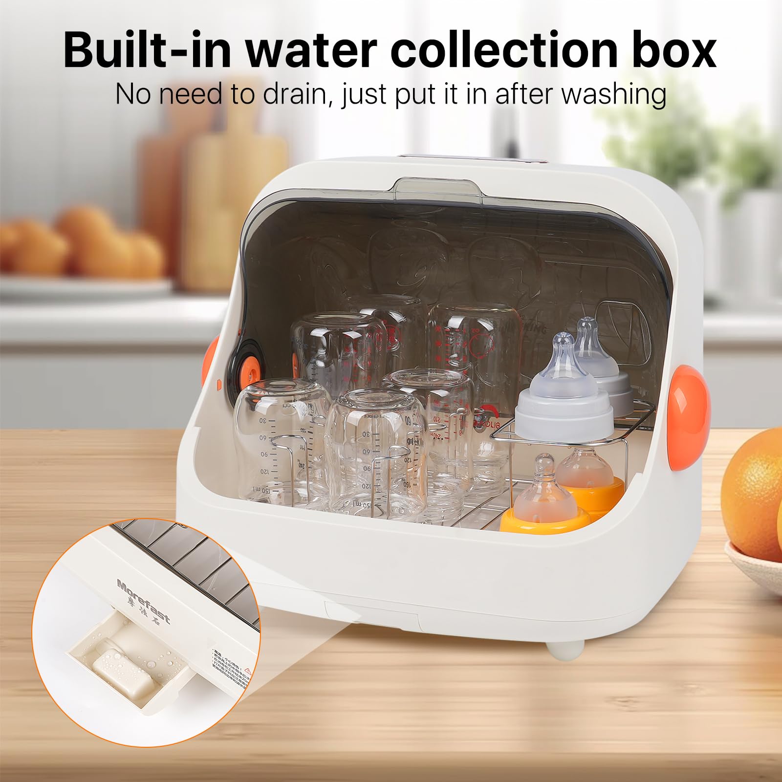 Nollapo BPA-free ABS material ensures safe daily use