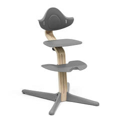 Nomi Chair by Stokke shows adjustment knob for easy height and depth changes