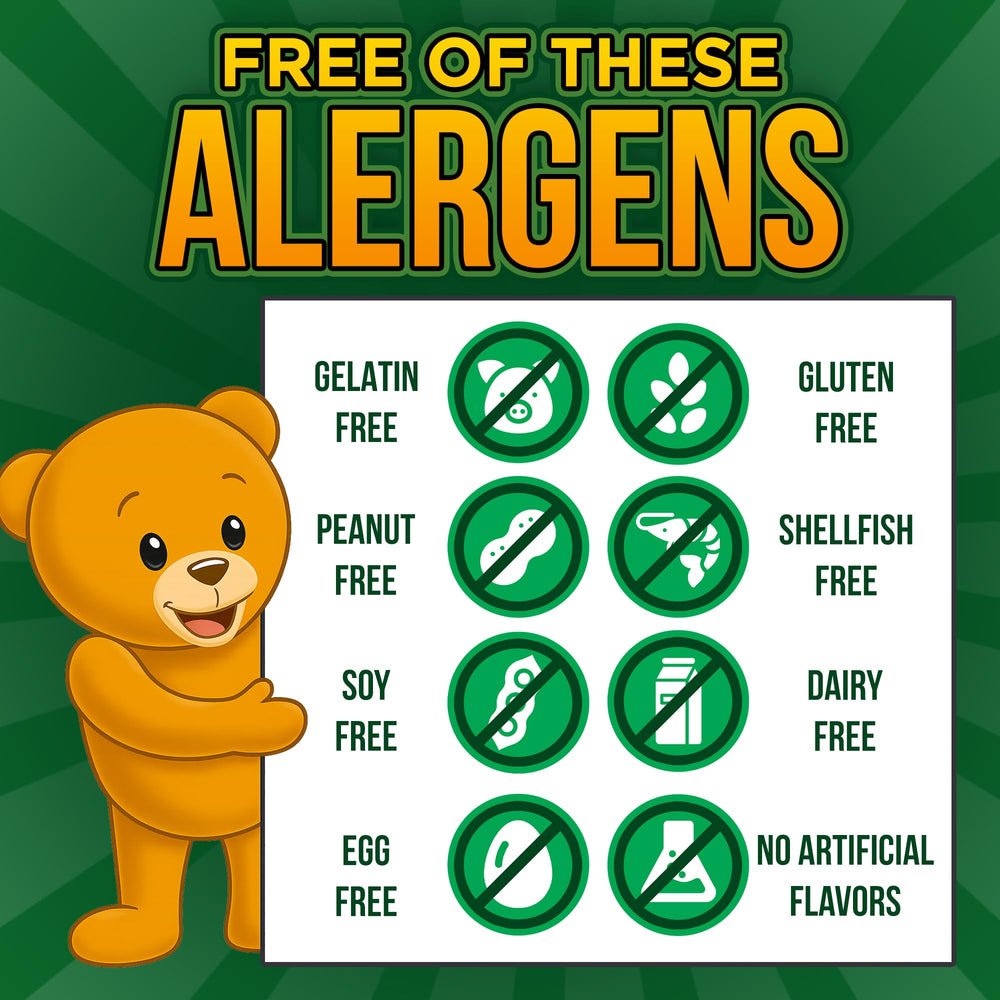 Nommy Bears offer a convenient chewable vitamin option for families.
