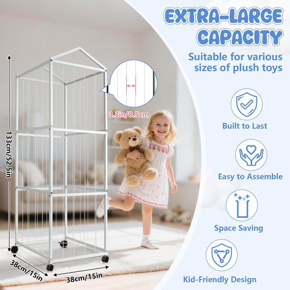 NomNest vertical design emphasizes space-saving storage in small rooms