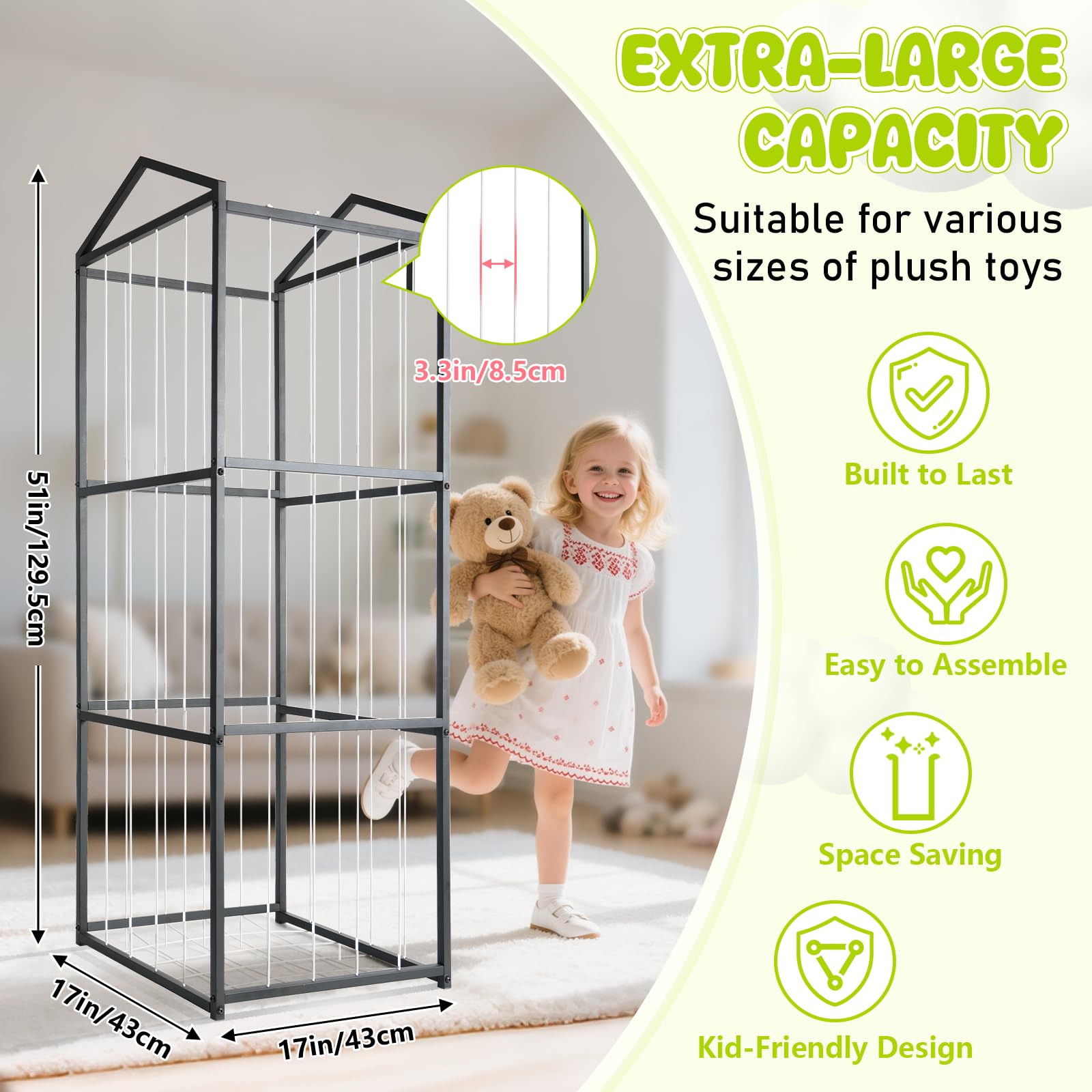 NomNest sturdy metal-frame highlighting durable construction for everyday use