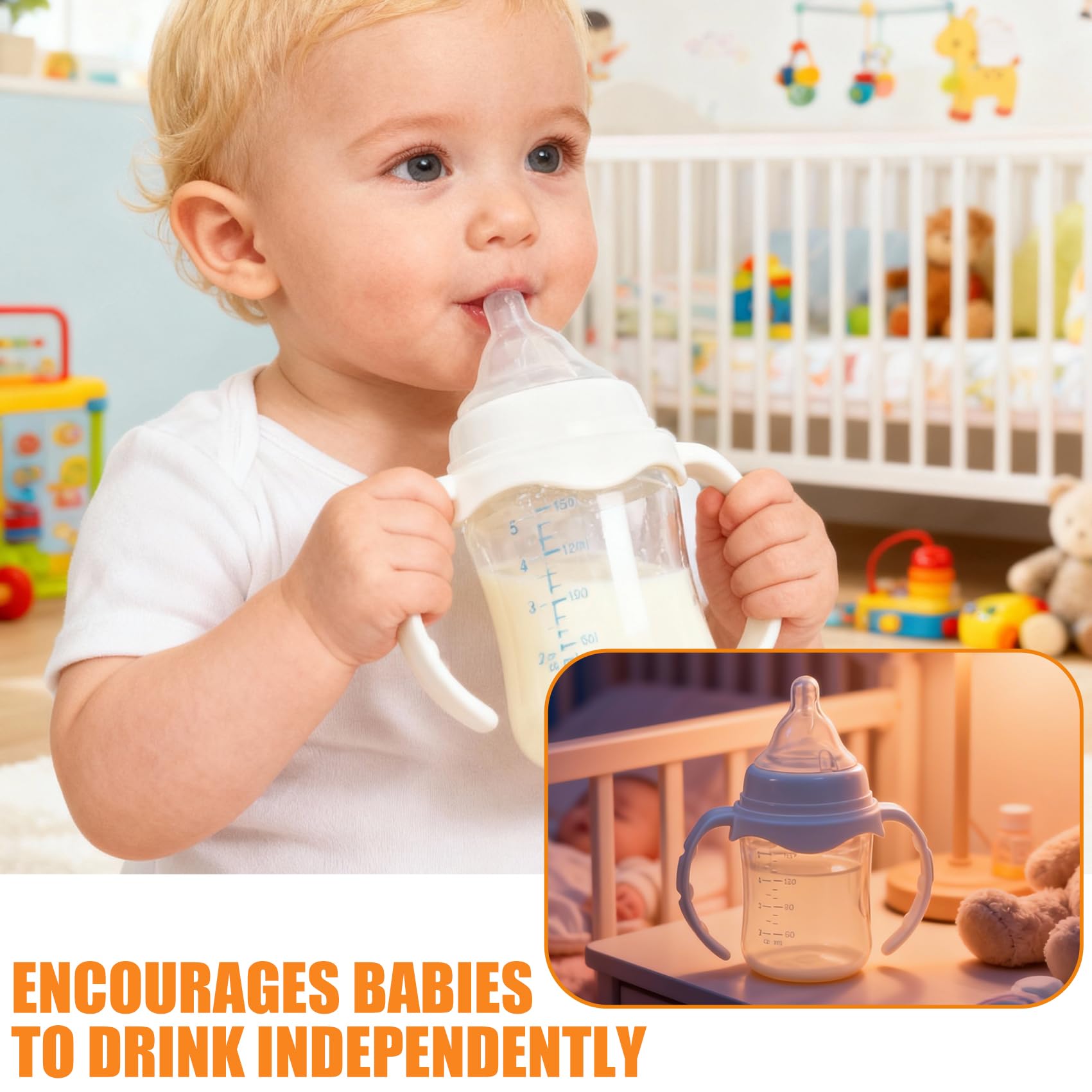 Nonarttoy handles support independent feeding moments for busy families.