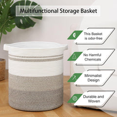 Nonazippy storage bin complements boho and minimalist decor while reducing clutter.
