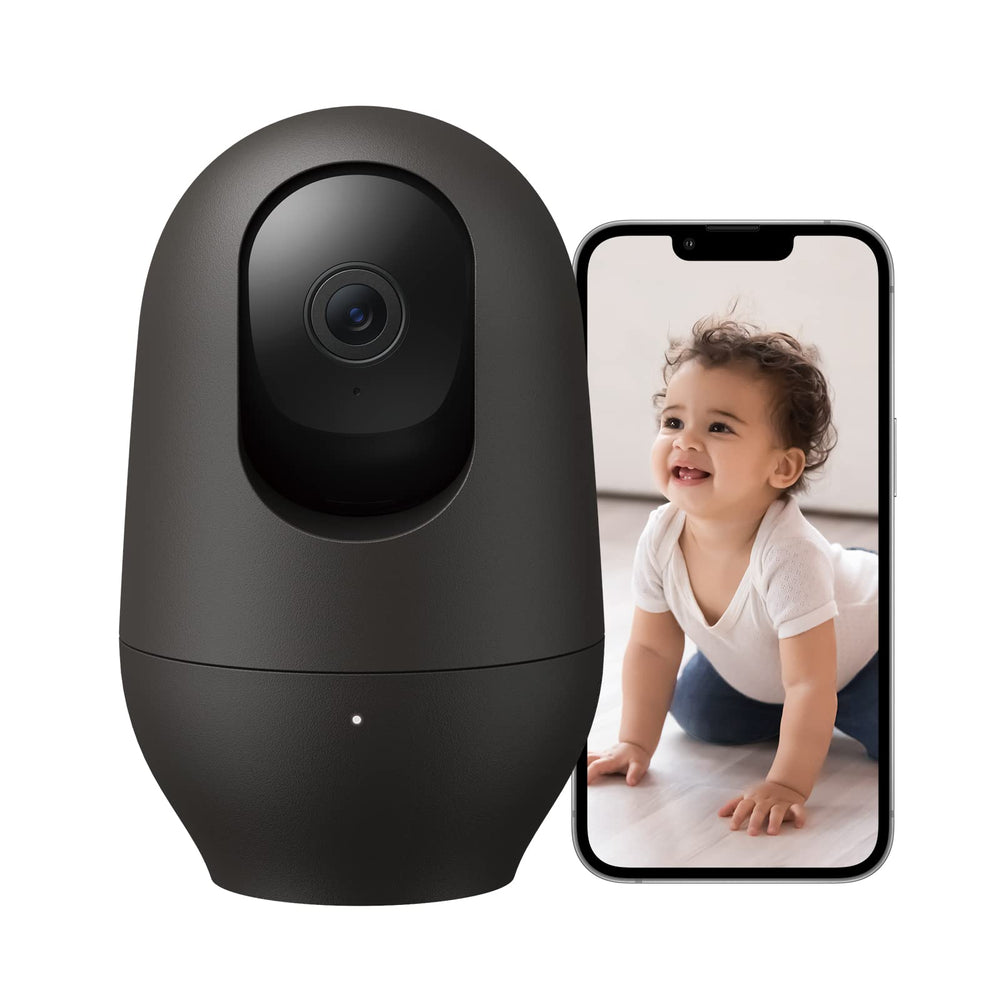 Nooie 2K baby monitor with 2K-resolution video for crystal-clear baby monitoring