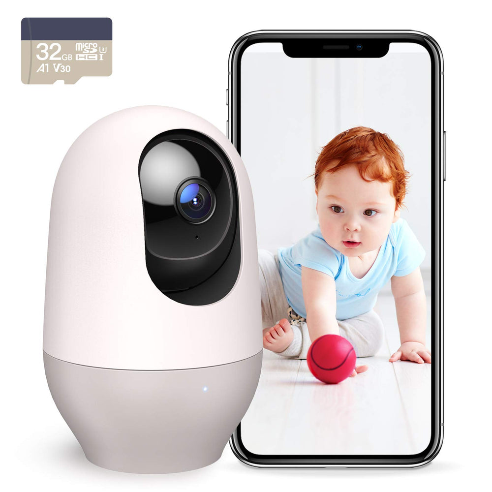 Nooie 360-degree motion tracking captures every angle for safer monitoring.