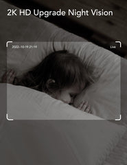 Nooie baby monitor AI alerts for smart event clips and quick review.