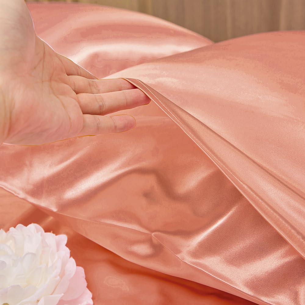NookZuzu breathable satin pillowcase regulates temperature