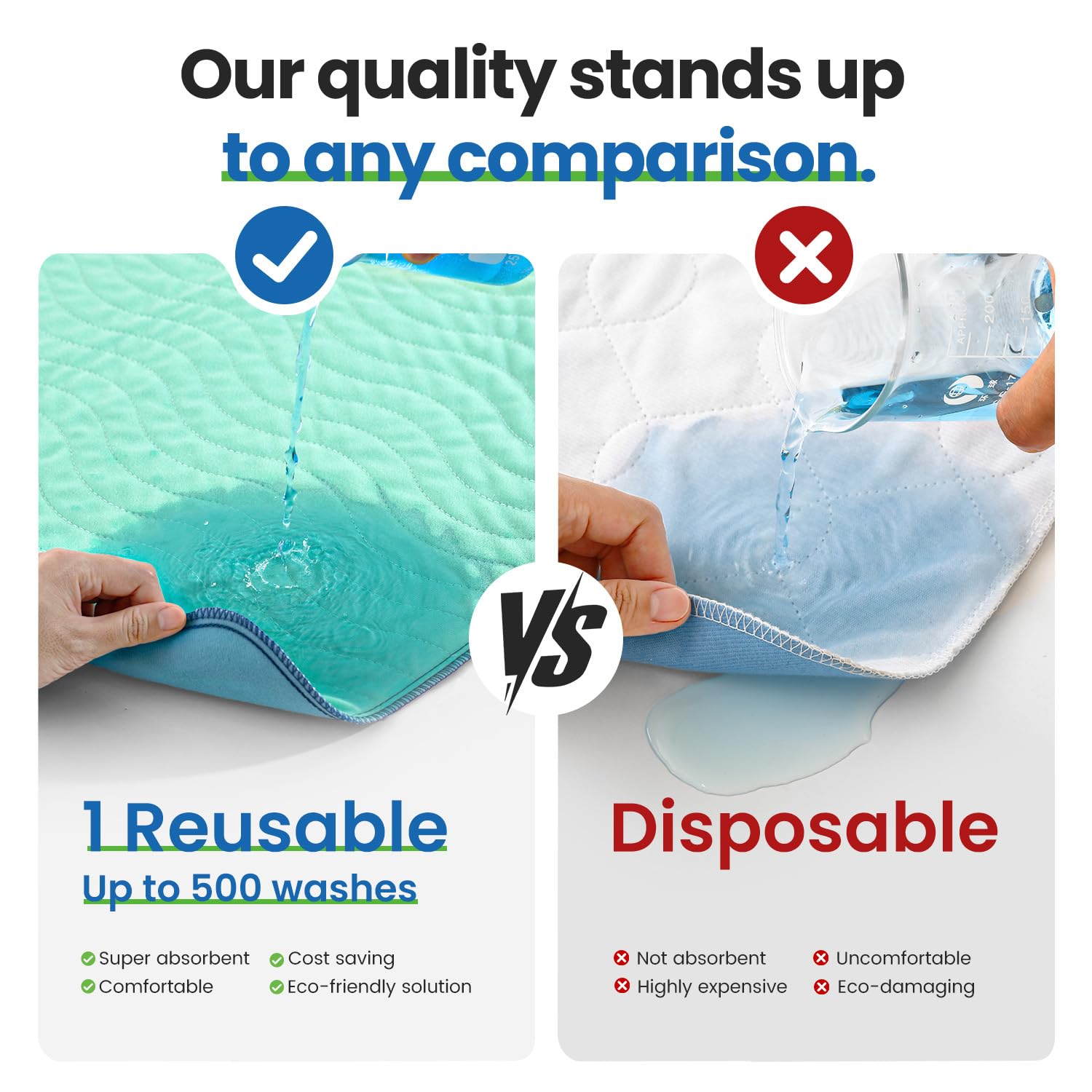 Noovirum multi-use underpad suitable for kids, adults, and pets
