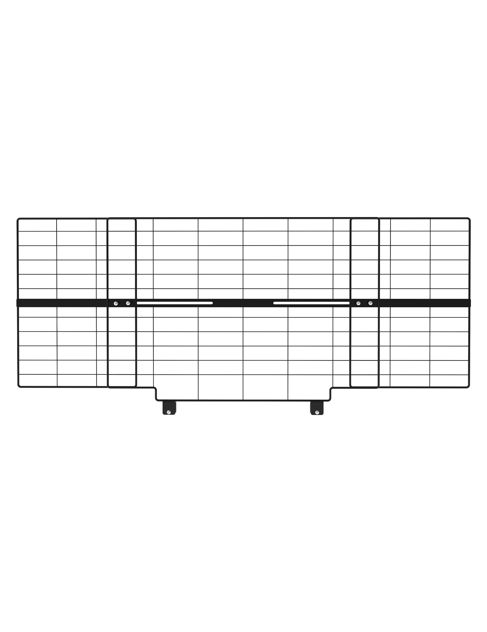 No Pawblems 16-inch height extension attached to a gate increases height to deter escapes