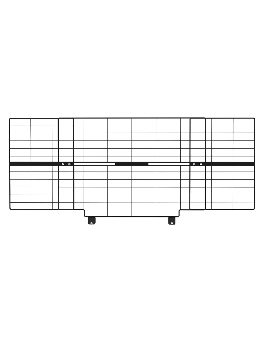 No Pawblems 16-inch height extension attached to a gate increases height to deter escapes