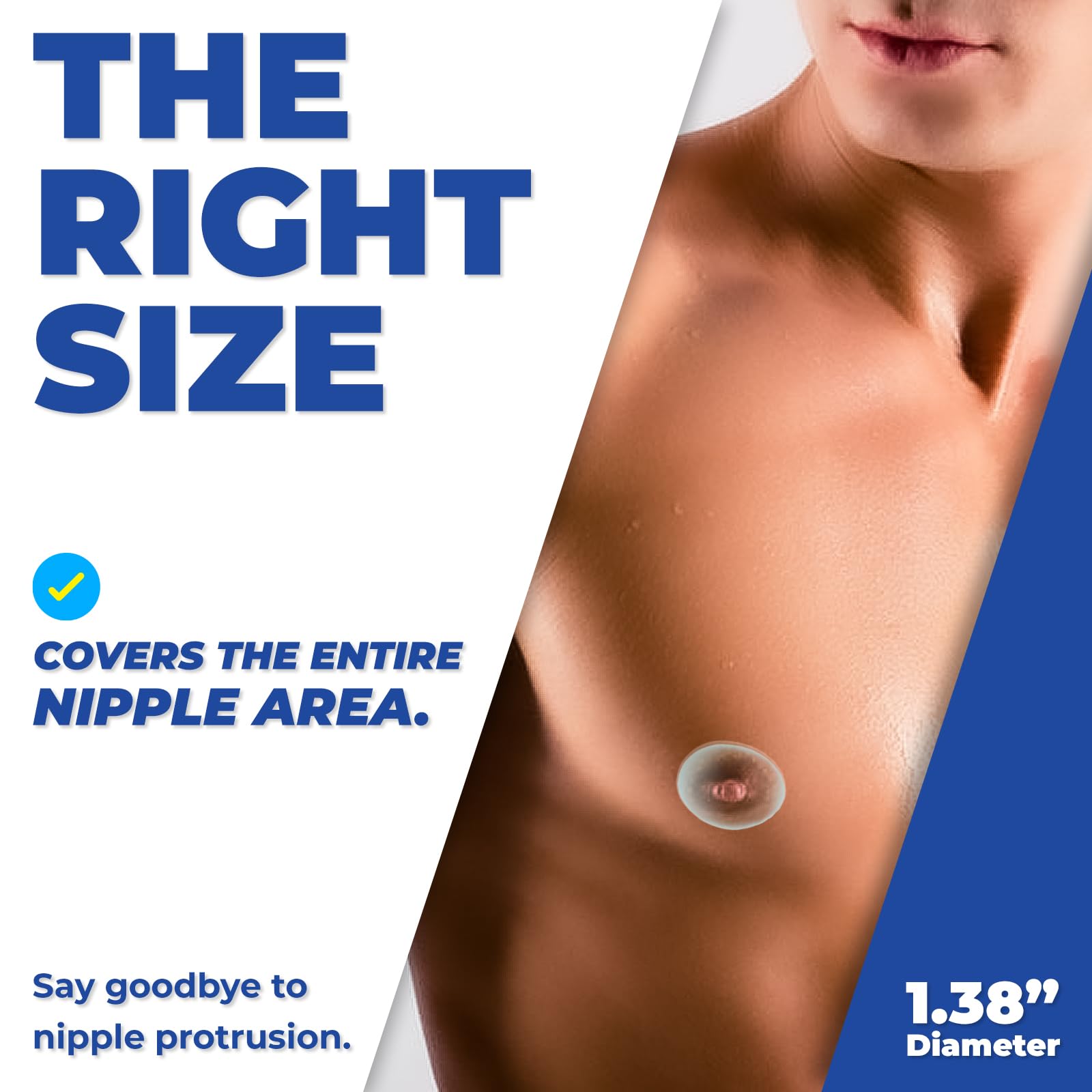 NORAH nipple covers blend under sheer clothing for a natural look.