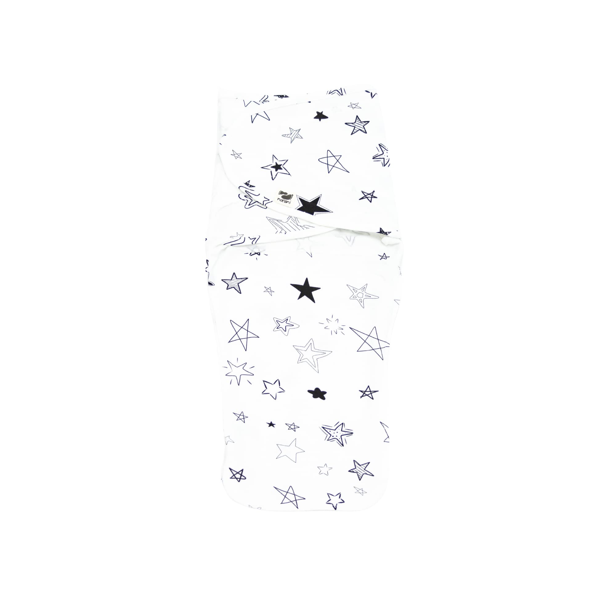 Norani Snugababe Swaddle Pod soft organic cotton fabric for gentle skin touch.