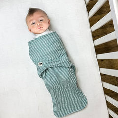 Norani Snugababe Swaddle Pod secures arms with inserts for secure, cozy swaddling.