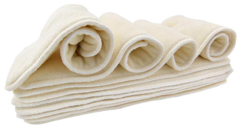 Nora's Nursery inserts — absorbent overnight solution keeps baby dry and comfortable.