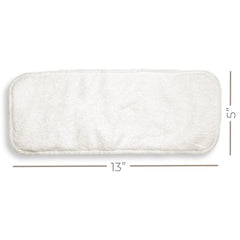 Nora's Nursery inserts — one-size-fit with most pocket diapers for growing babies.