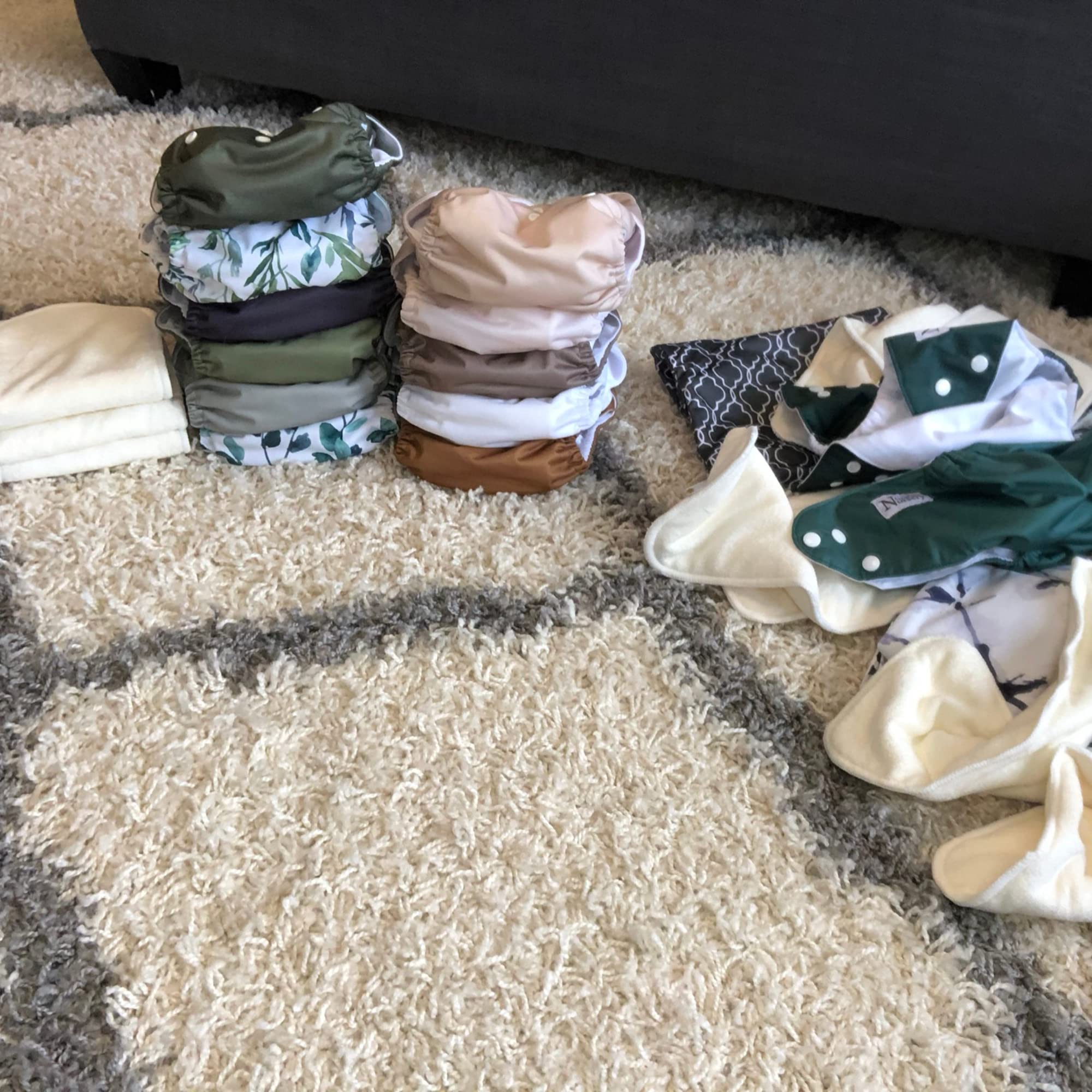 Nora's Nursery inserts — versatile with any cloth diaper for day or night use.