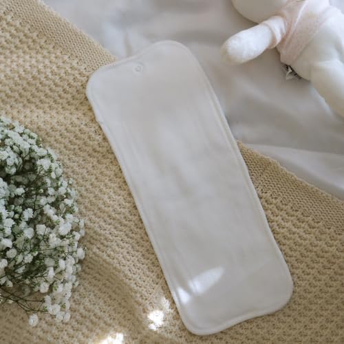 Close-up of Nora's Nursery cotton liner showing absorbent layers.
