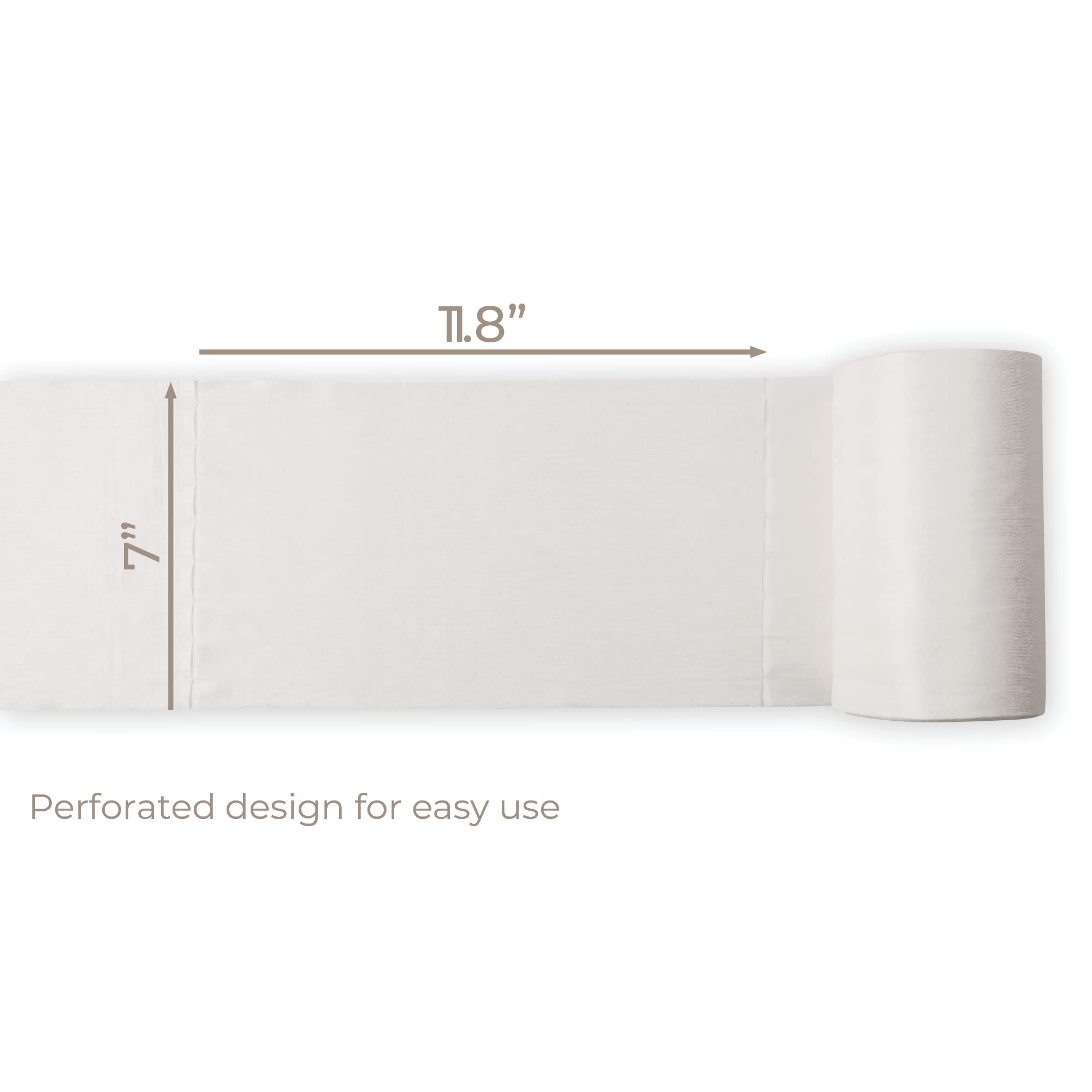 Nora's Nursery liner close-up highlights the absorbent layer for leak protection