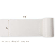 Nora's Nursery liner close-up highlights the absorbent layer for leak protection