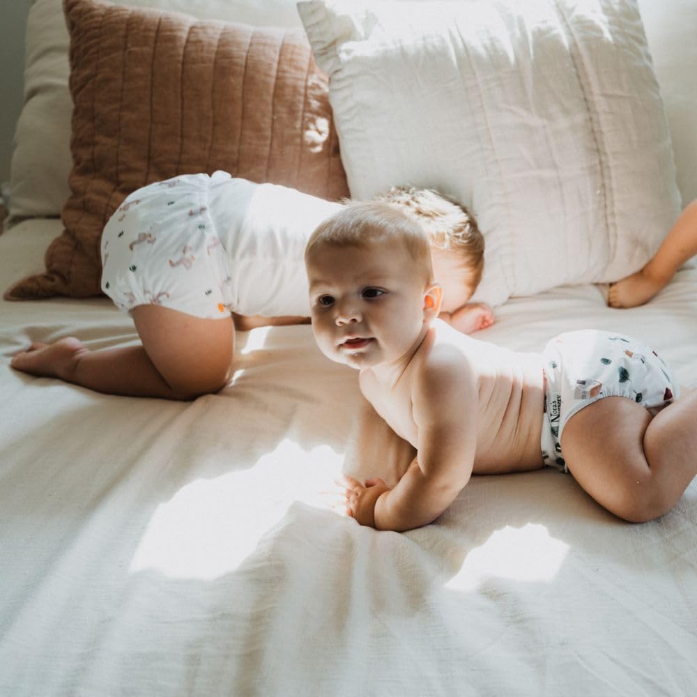 Nora's Nursery machine-washable design makes laundry simple