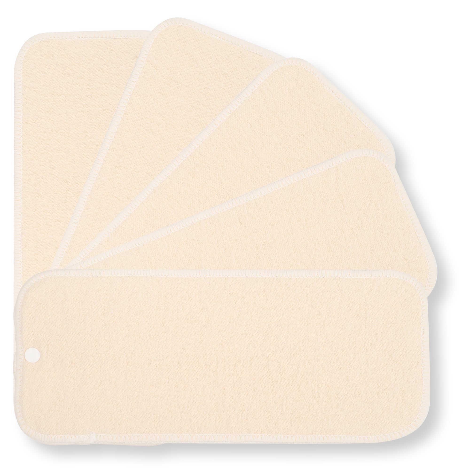 Nora's Nursery eco-friendly 5-pack keeps backups ready for busy days.