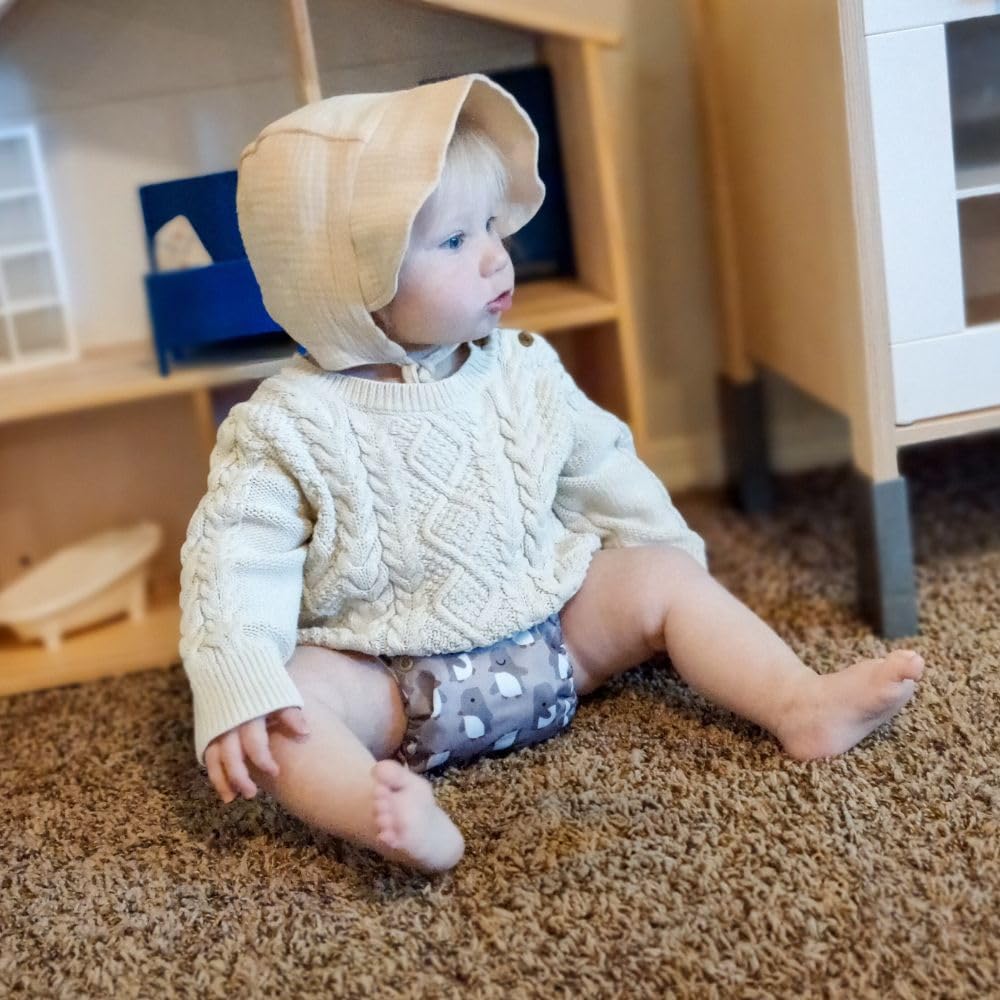 Nora's Nursery eco-friendly-reusable-diapers reduce waste and costs.